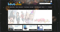 Desktop Screenshot of boutchic.be